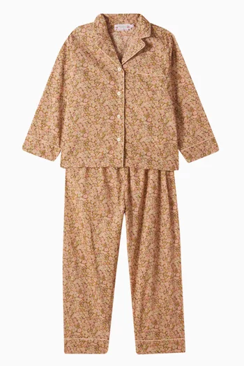 Liberty-print Pyjama Set