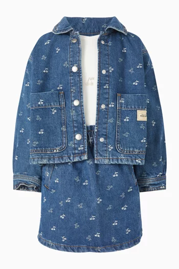 Jensua Denim Mini Skirt