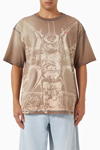 Medieval-print T-shirt in Organic Cotton