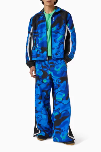 Repel Printed Track Jacket