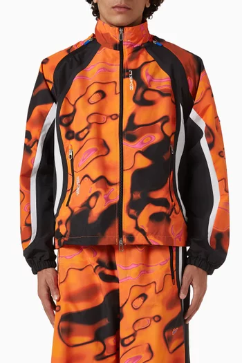 Repel Printed Track Jacket