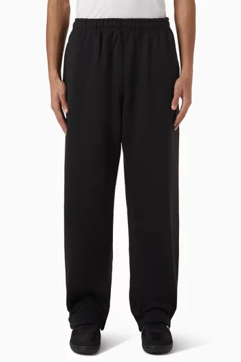 Solo Swoosh Open-hem Pants in Fleece