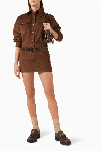 قميص دانييل بنمط جاكيت دينم