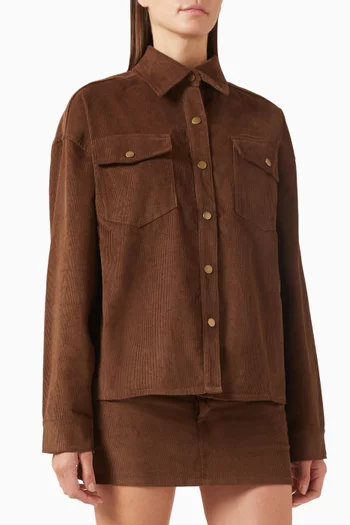 قميص دانييل بنمط جاكيت دينم