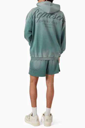 Owners’ Club Script Hoodie in Cotton