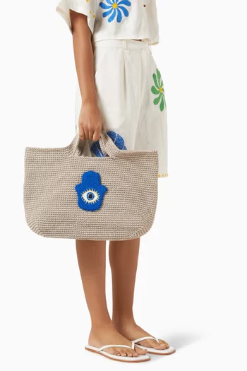 Punch Tote Bag in Recycled Cotton