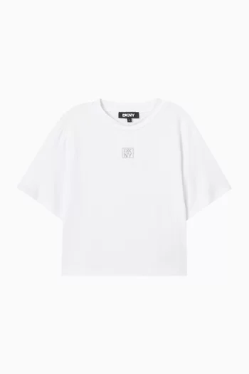 Logo T-shirt in Jersey