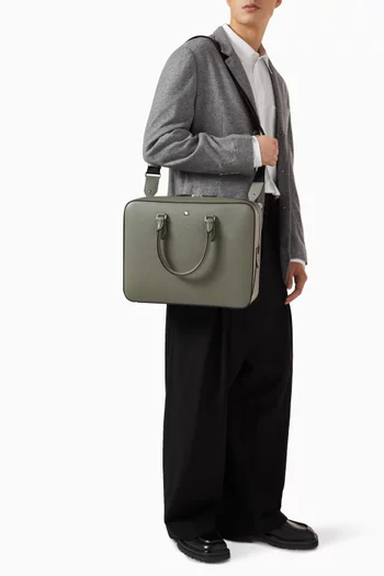 Sartorial Medium Document Case in Leather