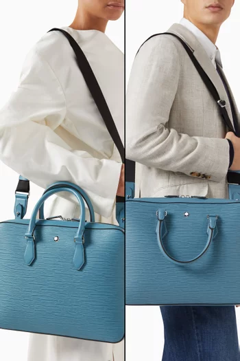 Sartorial Thin Document Case in Leather