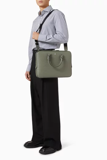 Sartorial Thin Document Case in Leather