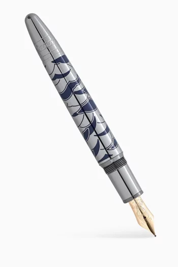 Meisterstück Around the World in 80 Days Solitaire LeGrand Fountain Pen