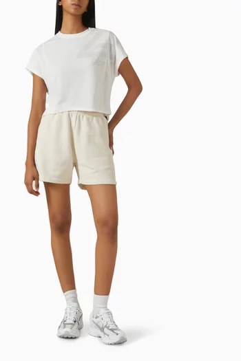 247 Perforated Crop Training T-shirt