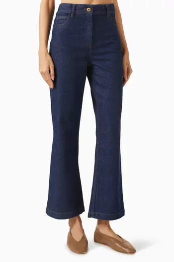 بنطال جينز دافيس قصير دينم