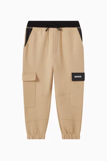 Cargo Sweatpants in Cotton