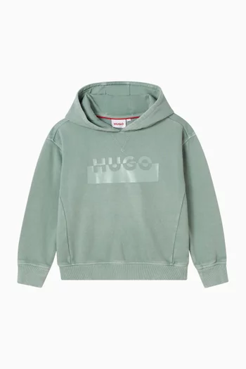 Logo Hoodie in Cotton-blend
