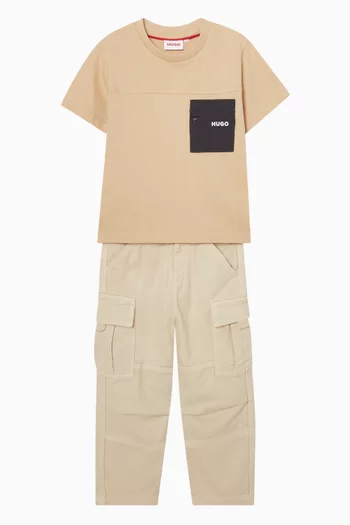 Chest Pocket T-shirt in Cotton-jersey