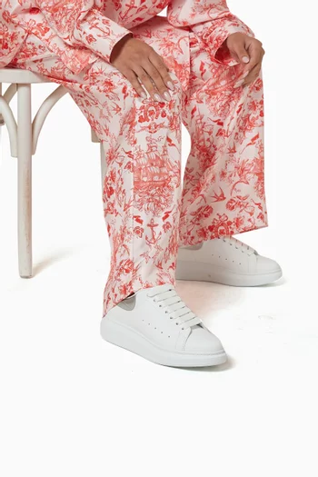 Oversized Leather Sneakers