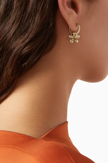 Mini Malo Earrings in 18kt Gold-plated Metal