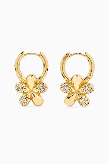 Mini Malo Earrings in 18kt Gold-plated Metal