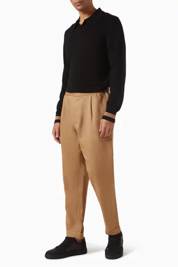 Trogon Polo Shirt in Silk-blend