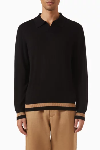 Trogon Polo Shirt in Silk-blend