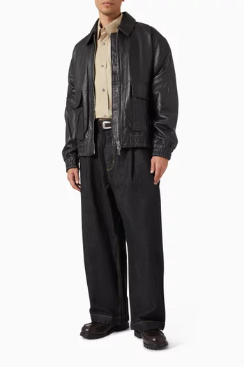 Piston Jacket in Leather