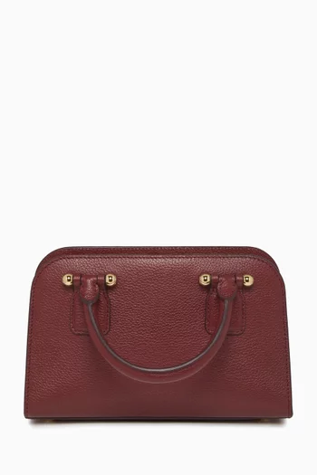 Mini Georgia Tote Bag in Grain Calf Leather
