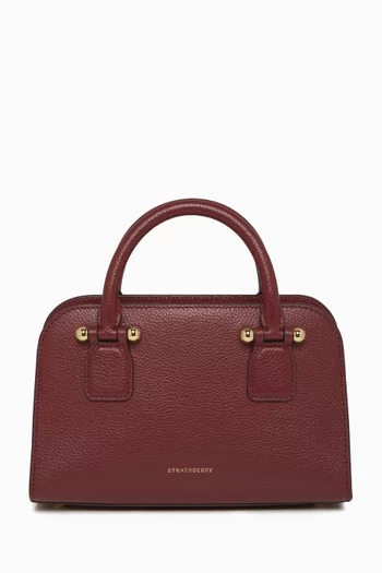 Mini Georgia Tote Bag in Grain Calf Leather