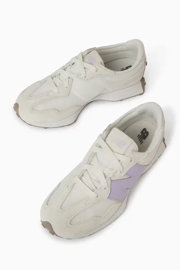 سنيكرز 327 جلد وقماش شبكي