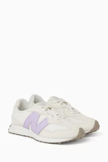 سنيكرز 327 جلد وقماش شبكي