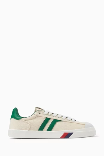 Court Ace Sneakers in Canvas & Leather