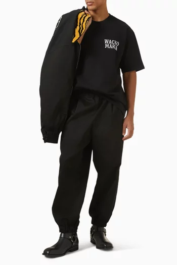 Washed Crewneck T-shirt in Cotton