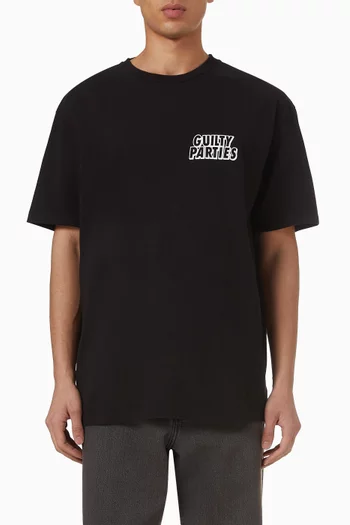 Tim Lehi Washed T-shirt in Cotton