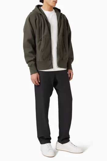 بنطال رياضي بحزام خصر مطاطي قطن سوفين