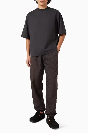 تي شيرت بفتحة رقبة مستديرة قطن سوبيما