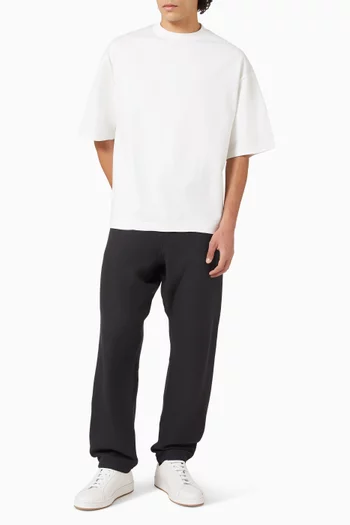 تي شيرت بفتحة رقبة مستديرة قطن سوبيما