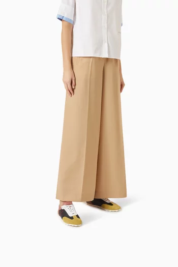 Colour-block Sneakers in Suede