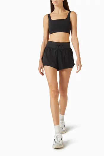 شورت دايلي سبيد بطول 2.5"‏ بوصة قماش بريذ إنترلوك