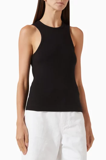 Alisson Rib Top in Cotton