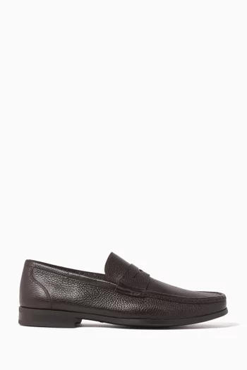 Gentry Soft Penny Loafers in Leather