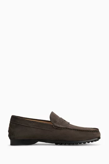 Penny Loafers in Suede