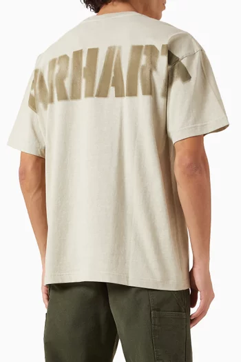 تي شيرت بطبعة آر جي جي دي قطن