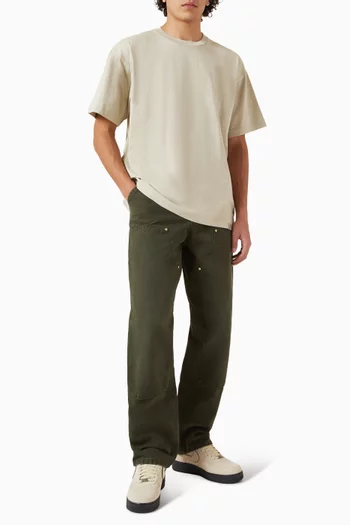 بنطال بطبقتين على الركبتين دينم