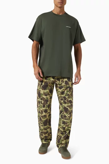 Duck Cargo Pants in Columbia Ripstop