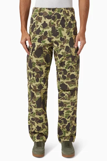 Duck Cargo Pants in Columbia Ripstop