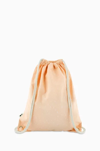 Mrs. Unicorn Drawstring Bag
