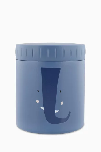 Mrs. Elephant Insulated Food Jar, 350ml