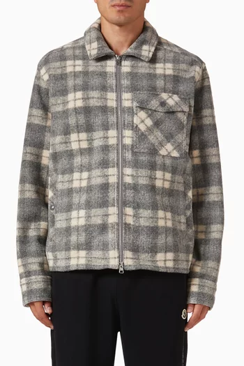 Tartan Shirt in Jersey