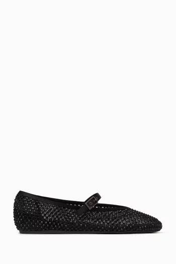 Gilda Ballerina Flats in Mesh