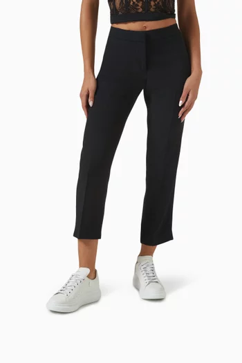 Oversized Leather Sneakers